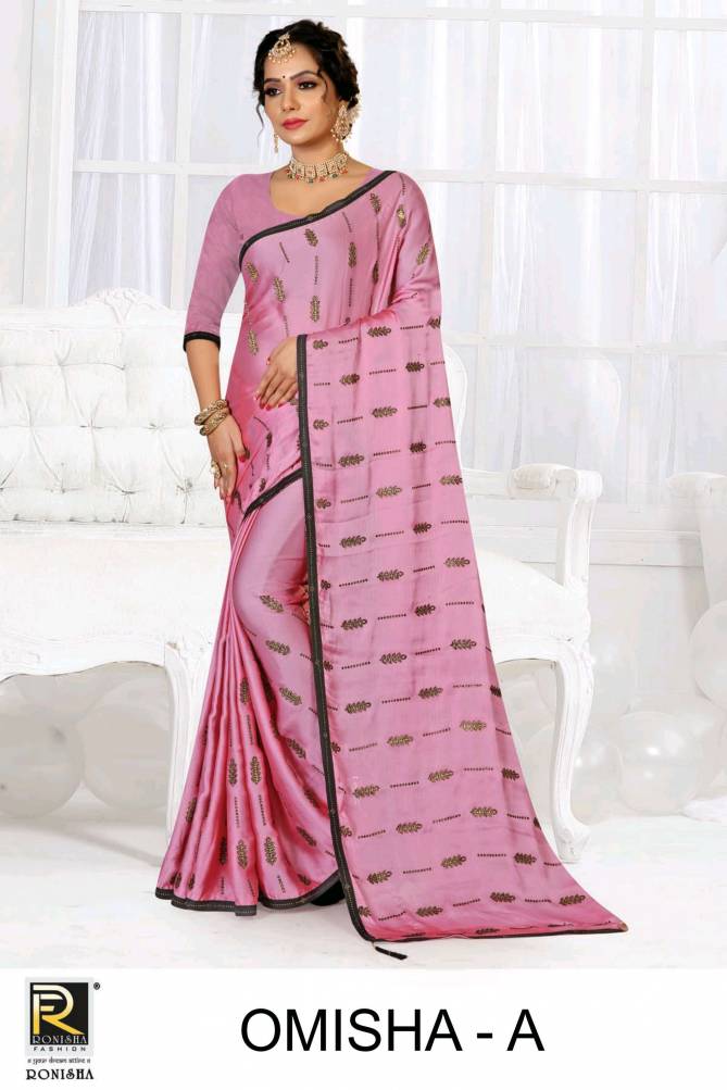 Ronisha Omisha Foil New Exclusive Wear Print Work Latest Saree Collection